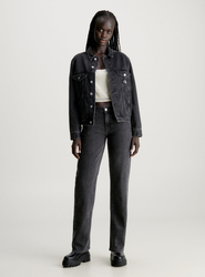 Calvin Klein dámská černá džínová bunda  - XS (1BY)