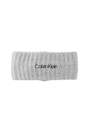 Calvin Klein dámská šedá čelenka - OS (0IN)