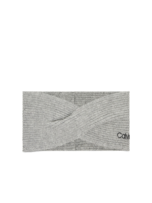 Calvin Klein dámská šedá čelenka - OS (0IR)