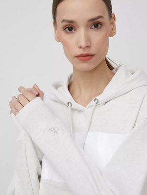 Calvin Klein dámská šedá mikina - XS (AET)