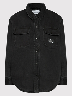 Calvin Klein dámská černá džínová bunda - M (1BY)
