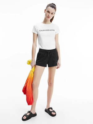 Calvin Klein dámská trička 2 pack - L (YAF)