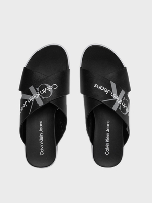 Calvin Klein dámské černé pantofle  - 39 (BDS)