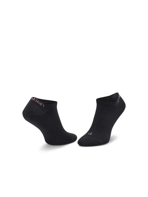 Calvin Klein dámské šedo černé ponožky 3 pack - 999 (001)