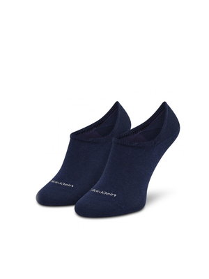 Calvin Klein dámské tmavě modré ponožky 2 pack - ONE (003)