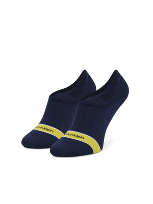 Calvi Klein dámské tmavě modré ponožky 2 pack - ONE (003)