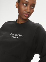 Calvin Klein dámská černá mikina - S (BEH)