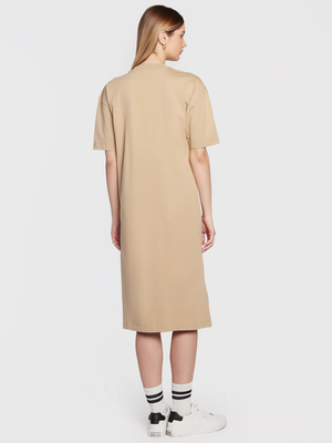 Calvin Klein dámské béžové šaty - XS (PF2)