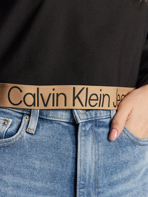 Calvin Klein dámská černá mikina - S (BEH)