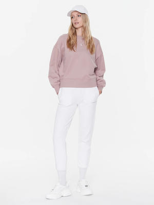 Calvin Klein dámská béžová mikina - L (TQU)
