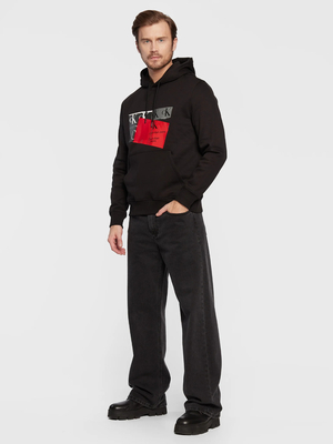 Calvin Klein pánská černá mikina - L (BEH)