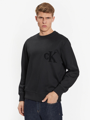 Calvin Klein pánská černá mikina - M (BEH)