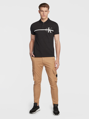 Calvin Klein pánské polo tričko - M (BEH)