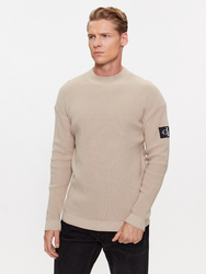 Calvin Klein pánský béžový svetr - L (PED)