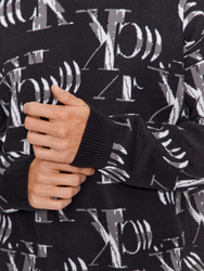 Calvin Klein pánský černý svetr - M (0GS)