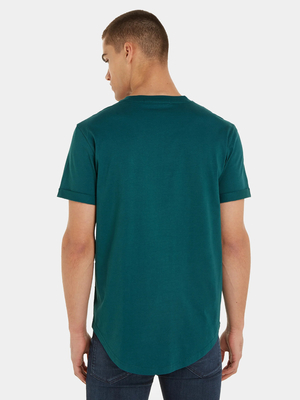 Calvin Klein pánské modré tričko - XL (CA4)