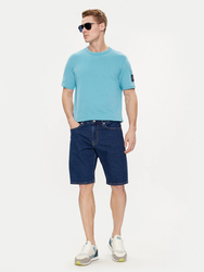 Calvin Klein pánské modré tričko - XL (CEZ)
