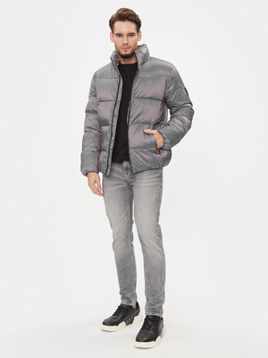 Calvin Klein pánská fialová bunda - L (VAC)