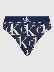 Calvin Klein dámské modré kalhotky - XS (V7B)
