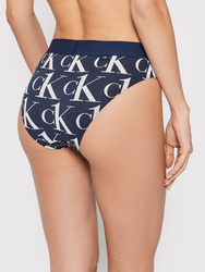Calvin Klein dámské modré kalhotky - S (V7B)