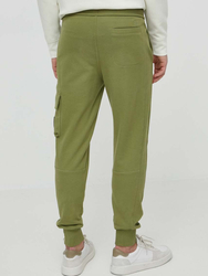 Calvin Klein pánské khaki zelené tepláky - S (L9N)