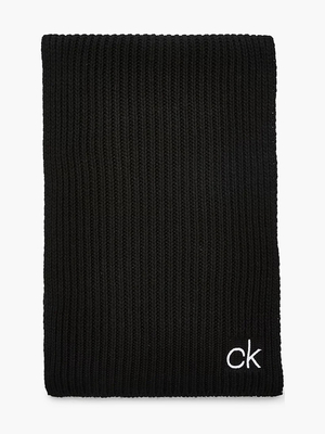 Calvin Klein pánská černá šála - OS (BAX)