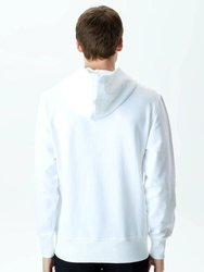 Calvin Klein pánská bílá mikina - L (YAF)