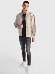 Calvin Klein pánská béžová mikina - XL (PED)