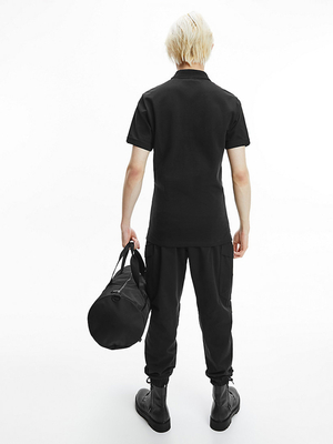 Calvin Klein pánské černé polo tričko - M (BEH)