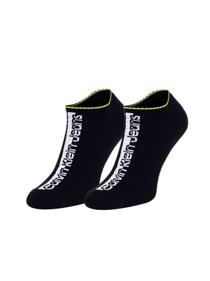 Calvin Klein pánské černé ponožky 3pack - ONESIZE (001)