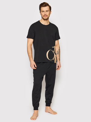 Calvin Klein pánské černé pyžamové kalhoty - M (UB1)