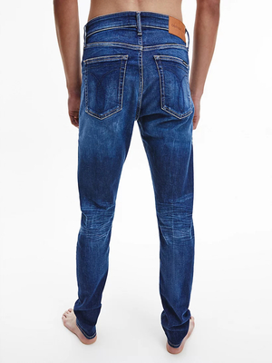 Calvin Klein pánské modré džíny Taper - 34/32 (1BJ)