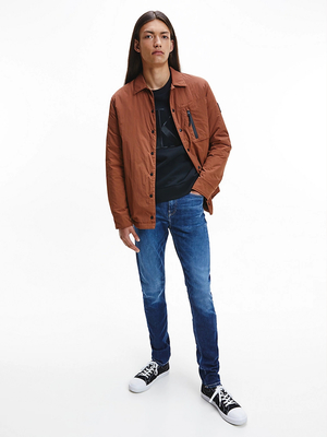 Calvin Klein pánské modré džíny Taper - 34/32 (1BJ)