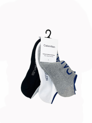 Calvin Klein pánské ponožky 3 pack - ONESIZE (003)