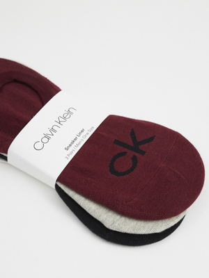 Calvin Klein pánské ponožky 3 pack - ONESIZE (G60)
