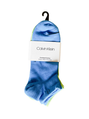 Calvin Klein pánské ponožky 3pack - ONESIZE (VIOLETB)