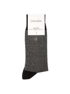 Calvin Klein pánské ponožky 2pack - L (00)