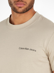 Calvin Klein pánské béžové tričko - XL (PED)