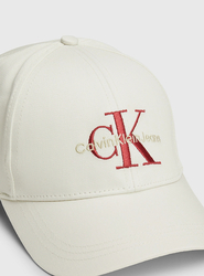 Calvin Klein pánská krémová kšiltovka - OS (0GR)