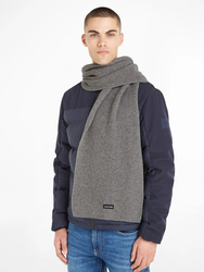 Calvin Klein pánská šedá šála - OS (PCD)