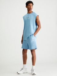 Calvin Klein pánské modré tílko - S (CEZ)