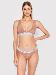 Calvin Klein dámská růžová podprsenka - L (121)