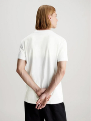 Calvin Klein pánské béžové tričko - M (CGA)
