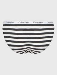 Calvin Klein dámské černobílé kalhotky - S (BNE)