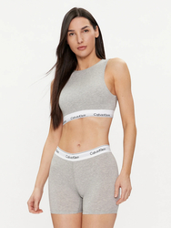 Calvin Klein dámská šedá podprsenka - L (P7A)