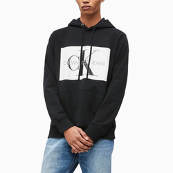 Calvin Klein pánská černá mikina s kapucí Hoodie