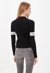 Calvin Klein dámský černý svetřík Monogram - M (099)