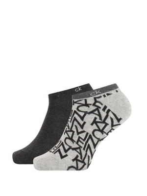 Calvin Klein pánské šedé ponožky 2 pack - M/L (97)