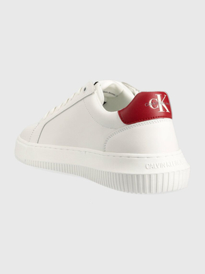Calvin Klein pánské bílé kožené tenisky CHUNKY - 45 (03A)