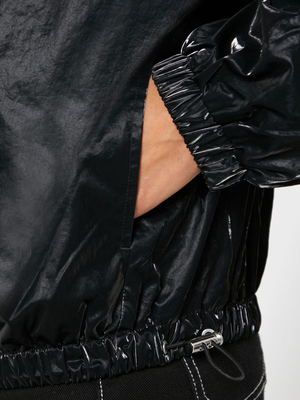Calvin Klein dámská černá lesklá bunda - XS (BEH)